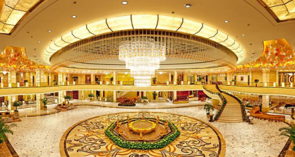 【杭州湾五星年夜饭 1088 元/人】 网评五钻<杭州湾世纪金源大酒店> 中西自助大餐年夜饭+温泉世界+湿地公园三日一价全含豪华游